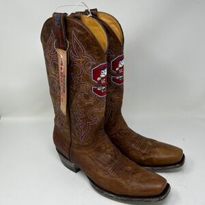 NWT Men's South Carolina State University Bulldogs Gameday Cowboy Boots